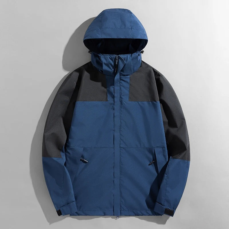 Wasserdichte stilvolle Windjacke mit Kapuze
