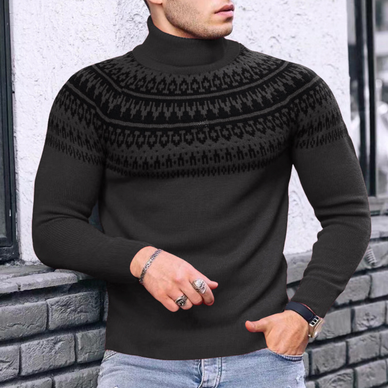 Warmes Herrenpullover für stilvolle Anlässe
