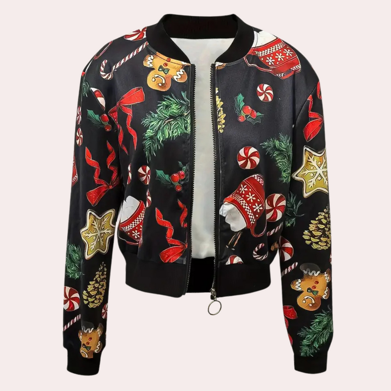 Eleganter Weihnachtsmantel für Damen