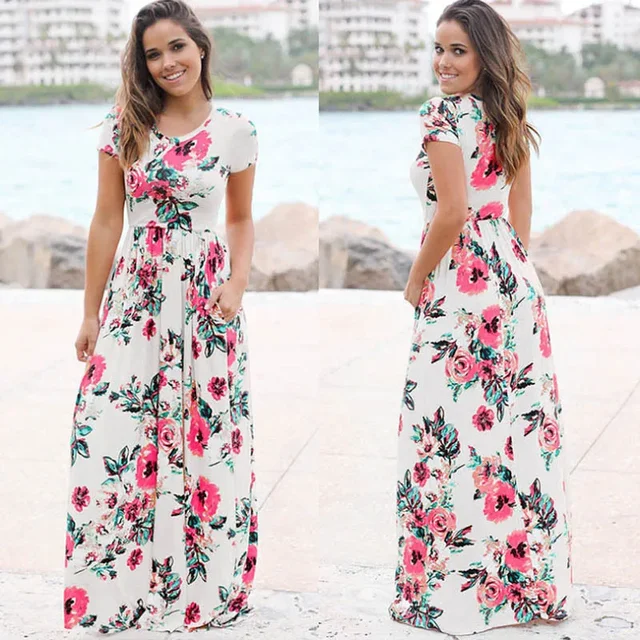 Lioba - Kleid mit Blumendruck