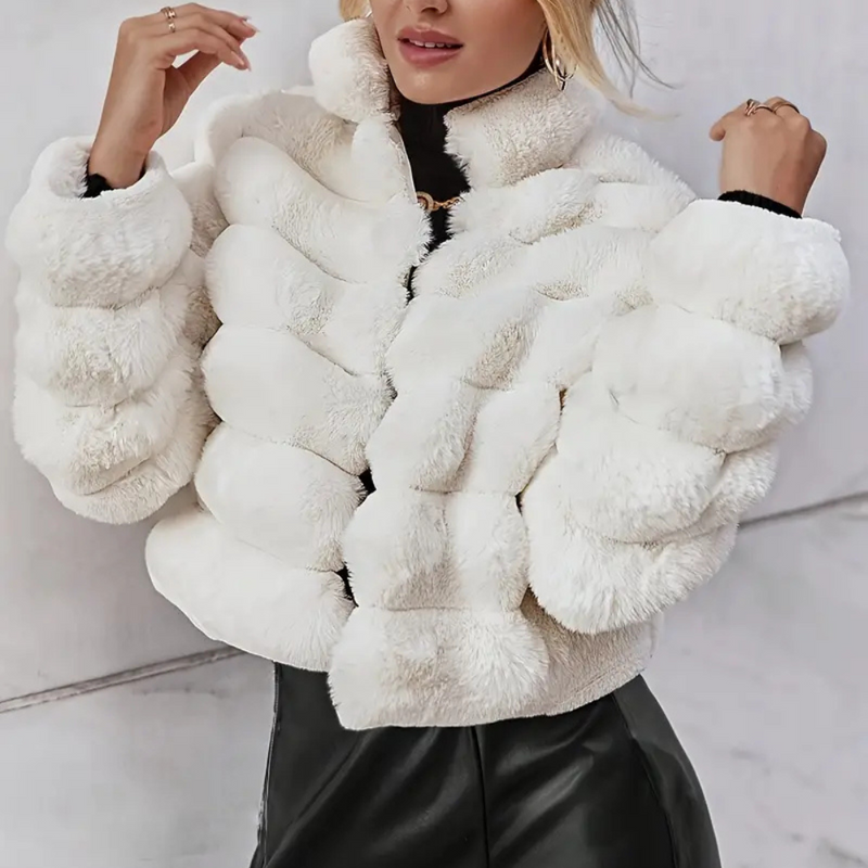 Warmes und elegantes Damenjacke
