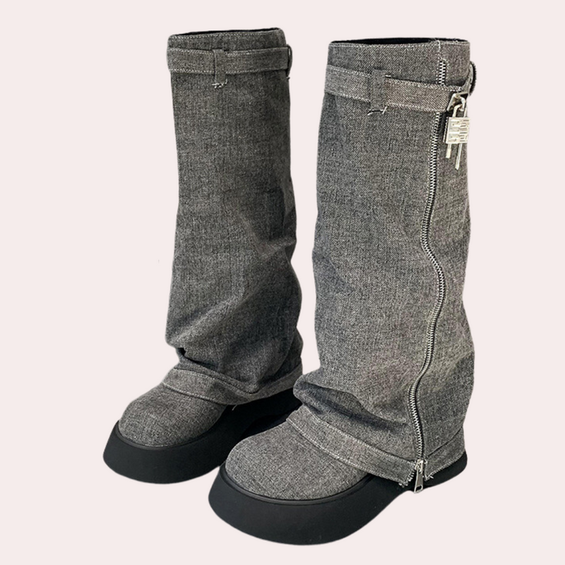 DULCE - Trendige Denim-Stiefel für Damen