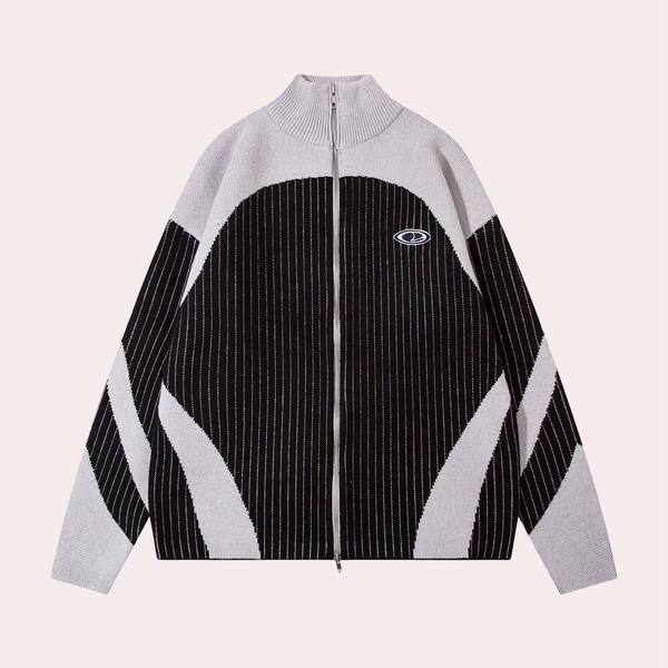 Elegante und Bequeme Herrenstrickjacke