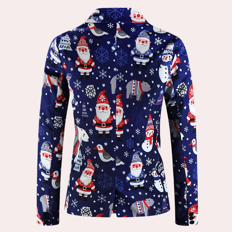 Eleganter Weihnachtsblazer für Männer