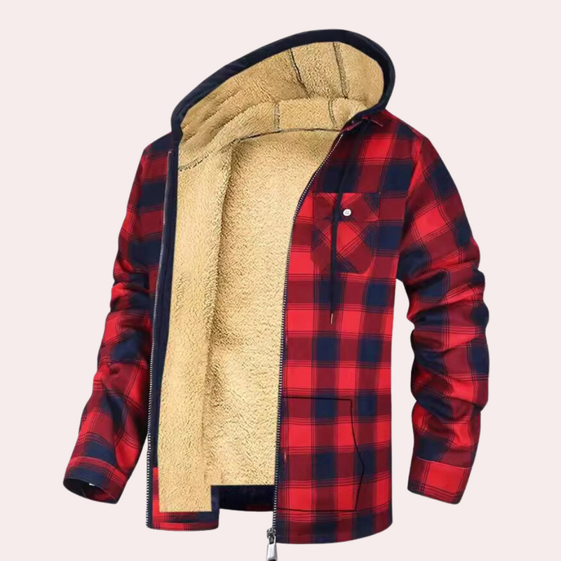 Kuscheliger, warmer Kapuzenpullover für Männer