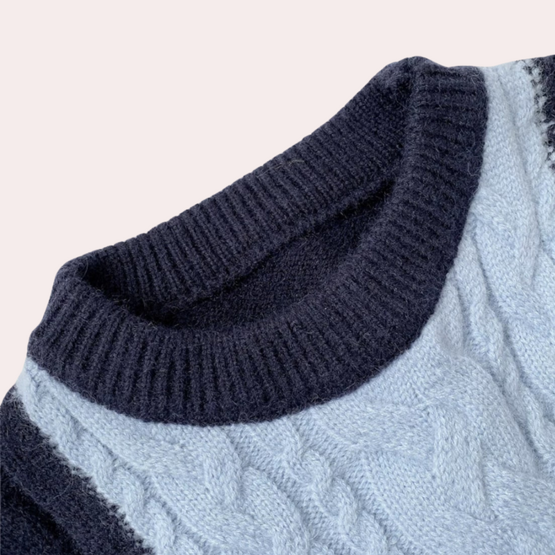 Elegante Warme Strickpullover für Herren