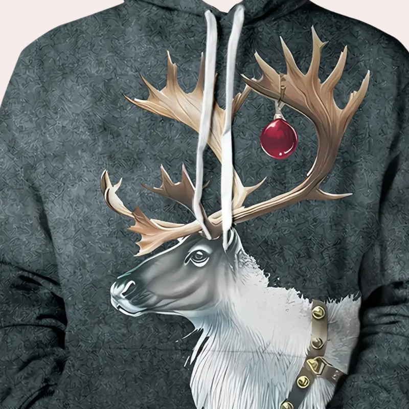 Warmes und elegantes Herrenhoodie