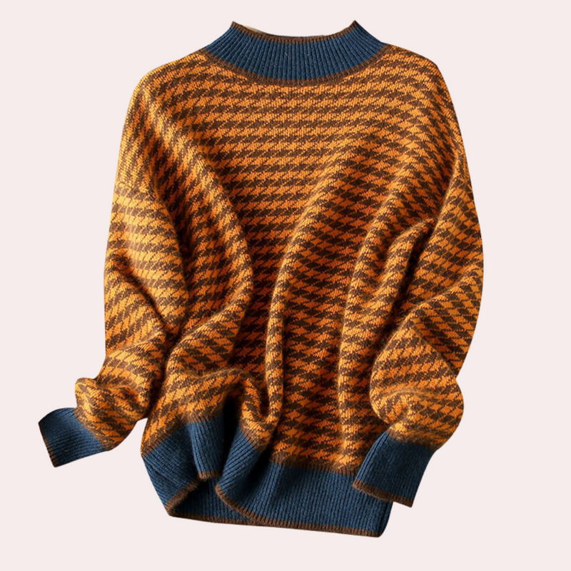 ANNA - Klassischer warmer Pullover für Frauen