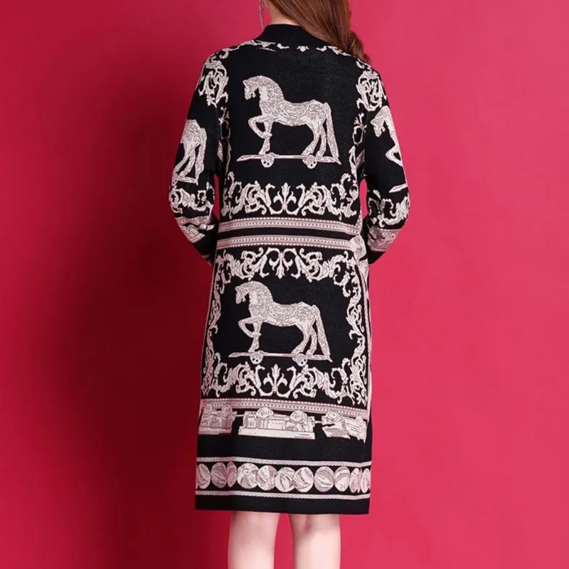 Elegantes und Bequemes Pullover-Kleid für Damen