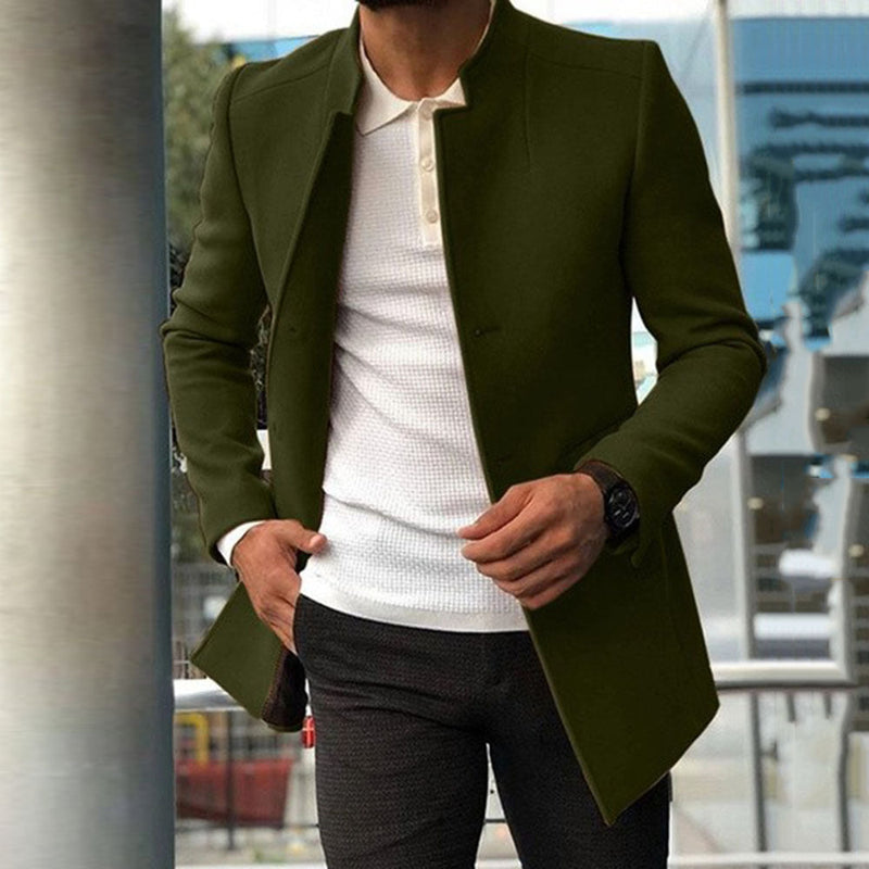 Elegante und warme Winterjacke